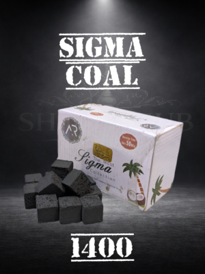 Coco Sigma Coconut Shell Coal 1kg – 72 Pieces