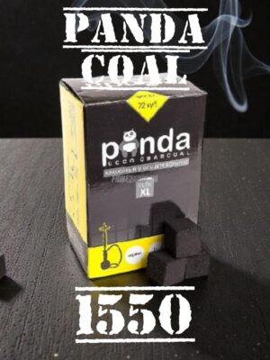 Panda Coco Charcoal 1kg – 72 Pieces Cube XL