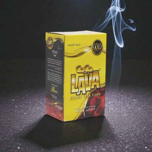 Lava Coal 1kg 72 Pieces Hookah Charcoal