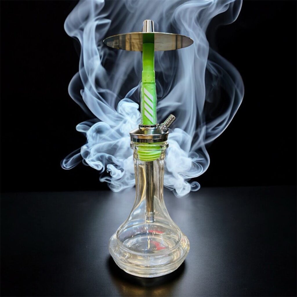 Amotion FUTR Lime Hookah – contemporary sporty design with smooth draw, 45cm