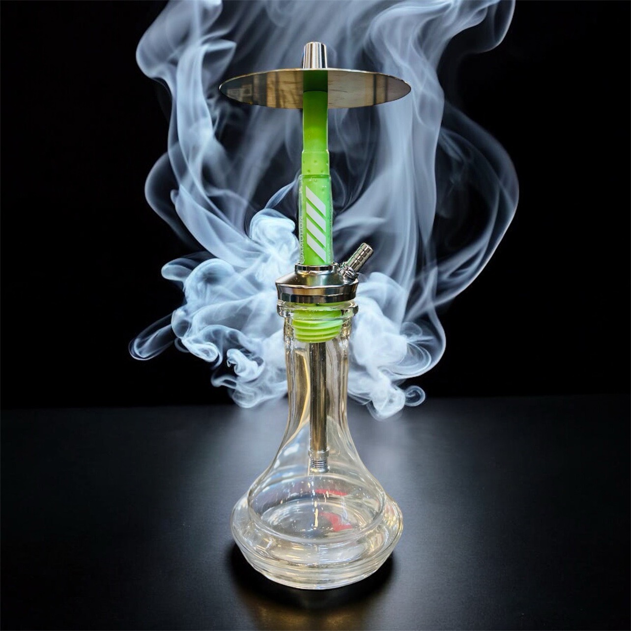 Amotion FUTR Lime Hookah – contemporary sporty design with smooth draw, 45cm
