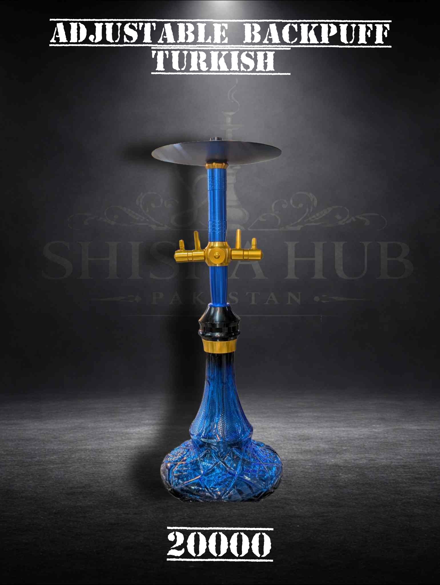 Adjustable Backpuff Hookah