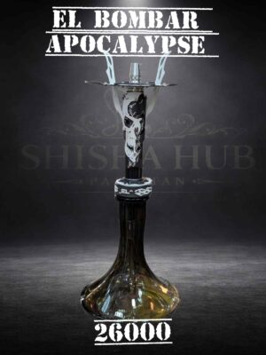 El Bombar Apocalypse Hookah premium skull design shisha in Pakistan