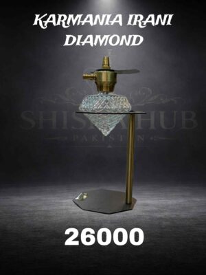 Irani diamond hookah glass base Pakistan