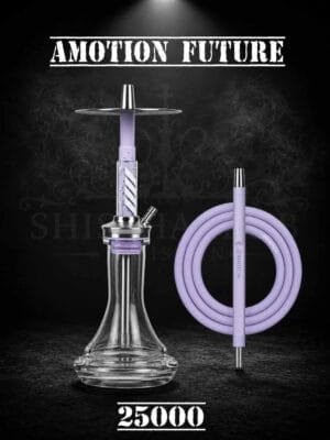picture show amotion future hookah which is branded hookah - hose of hoookah is also shown in picture with price 25000