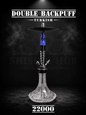 Double Backpuff Turkish Hookah