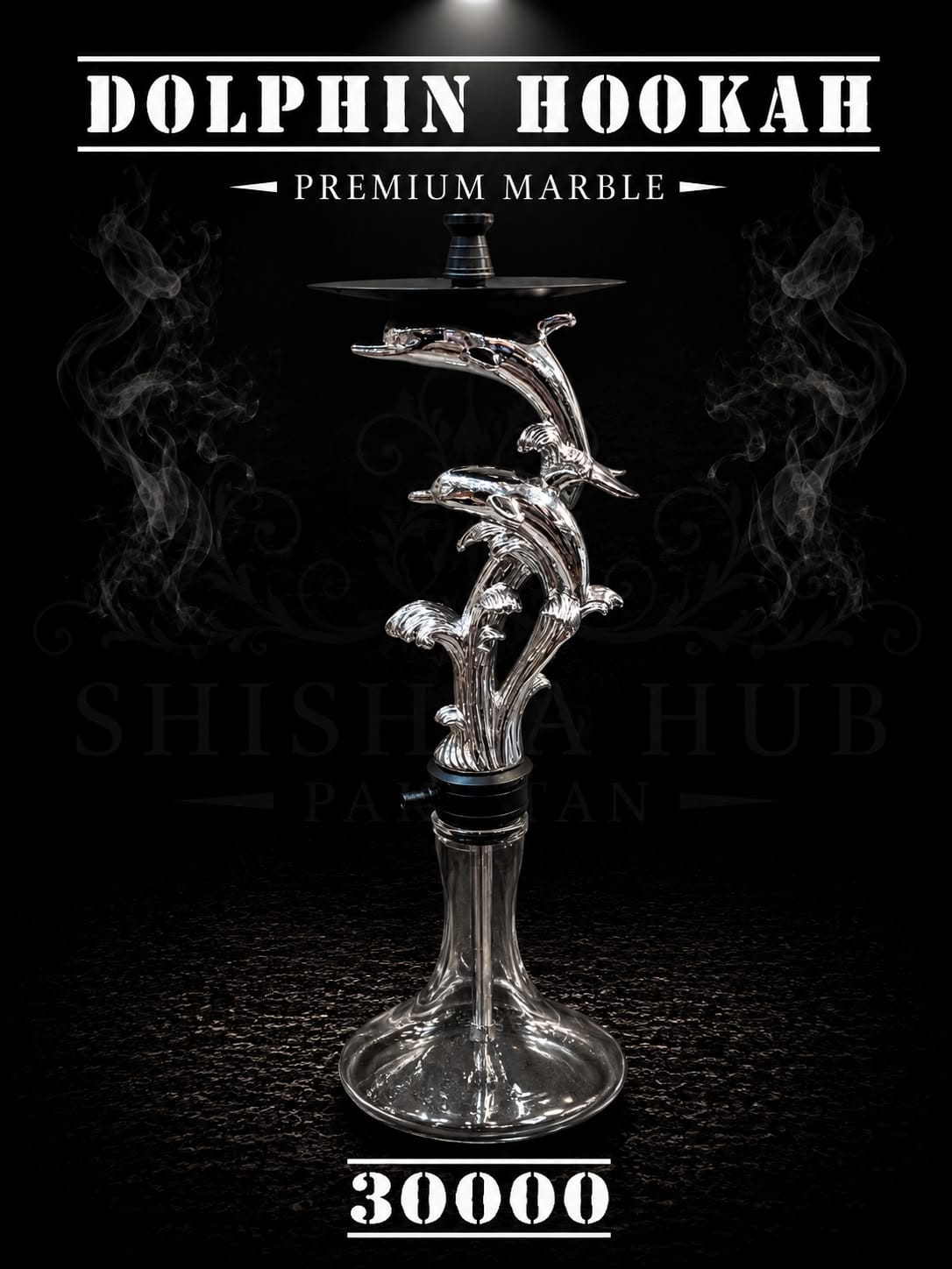 Dolphin Hookah premium large hookah