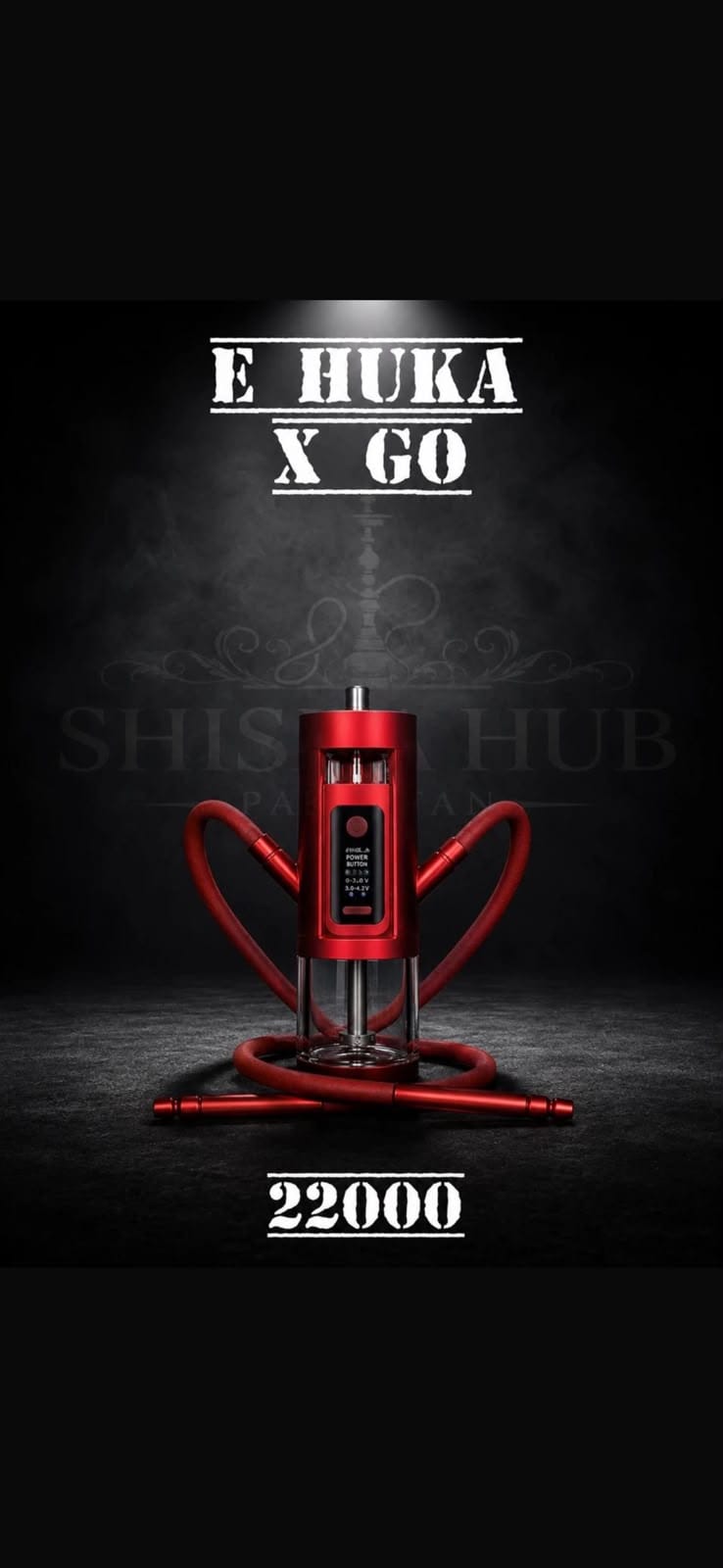 E-Huka X Go portable electronic hookah