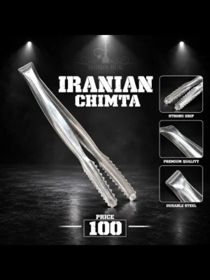 Iranian Chimta for handling hookah charcoal